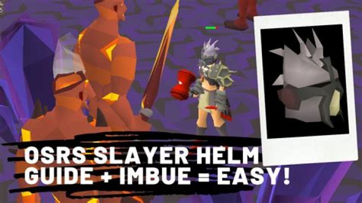 Quick Answer: How To Make A Slayer Helm Osrs