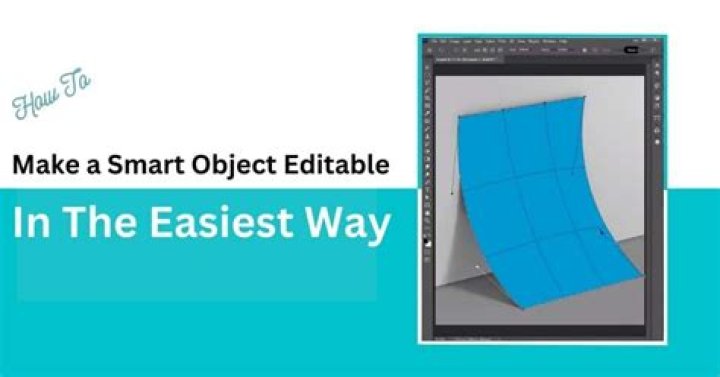How To Make A Smart Object Editable