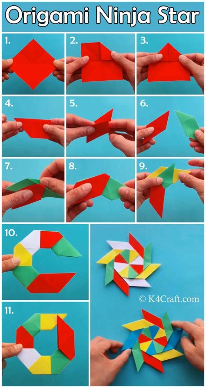 How To Make A Transforming Ninja Star