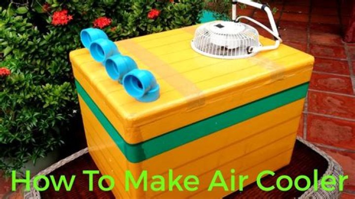 Quick Answer: How To Make Air Conditioner With Ice And Fan