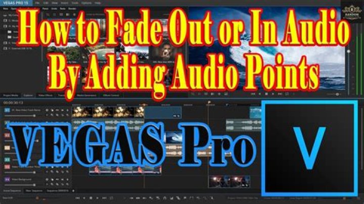 How To Make Audio Fade Out In Sony Vegas