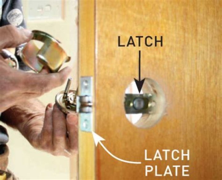 How To Make Door Latch Hole