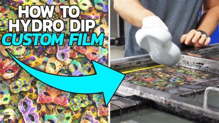 How To Make Hydro Dipping Film