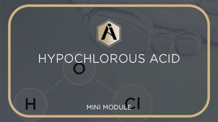 How To Make Hypochlorous Acid Diy