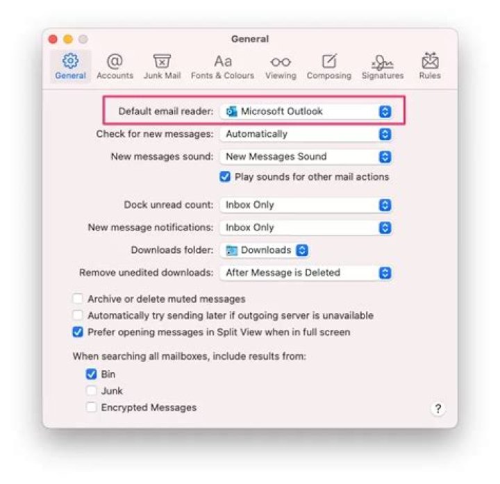 How To Make Outlook Default Email On Mac