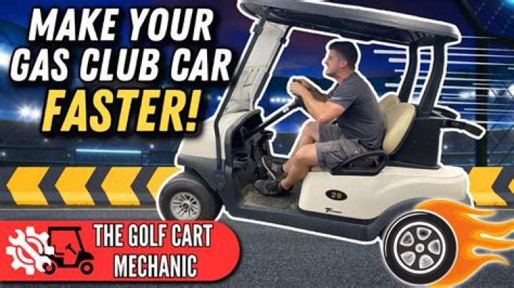 How To Make Yamaha Gas Golf Cart Faster