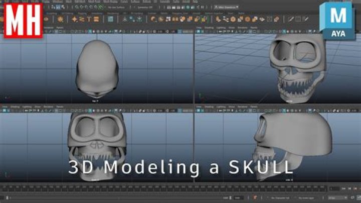 Quick Answer: How To Model A Skull In Maya