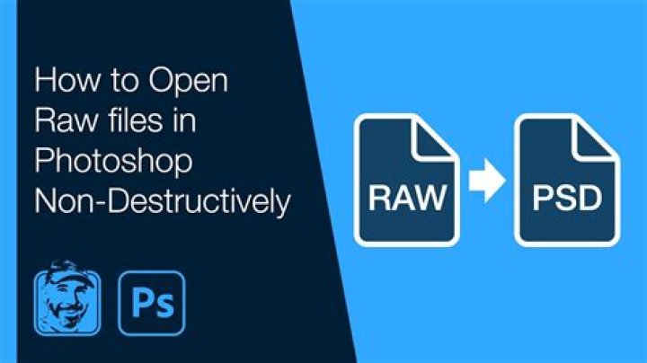 Quick Answer: How To Open A Raw File In Photoshop