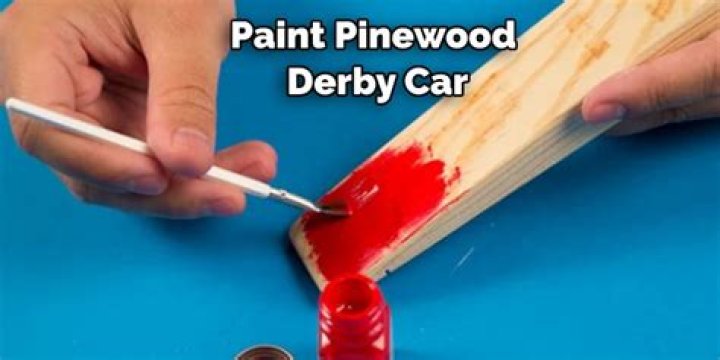 Quick Answer: How To Paint A Pinewood Derby Car