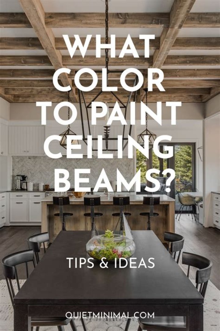 Quick Answer: How To Paint Ceiling Beams