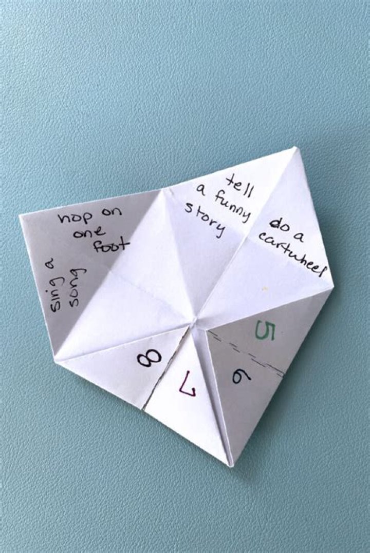How To Play Origami Fortune Teller