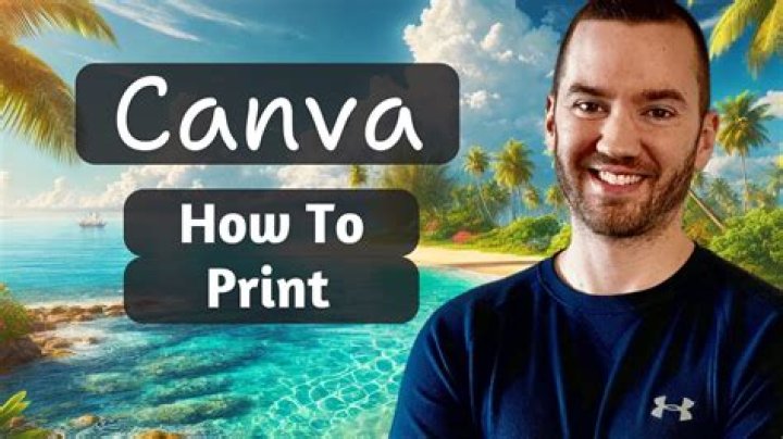 Quick Answer: How To Print From Canva Without Paying