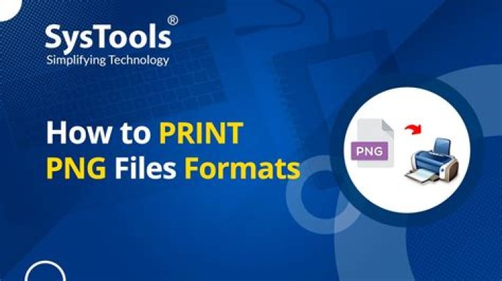 How To Print Png Files