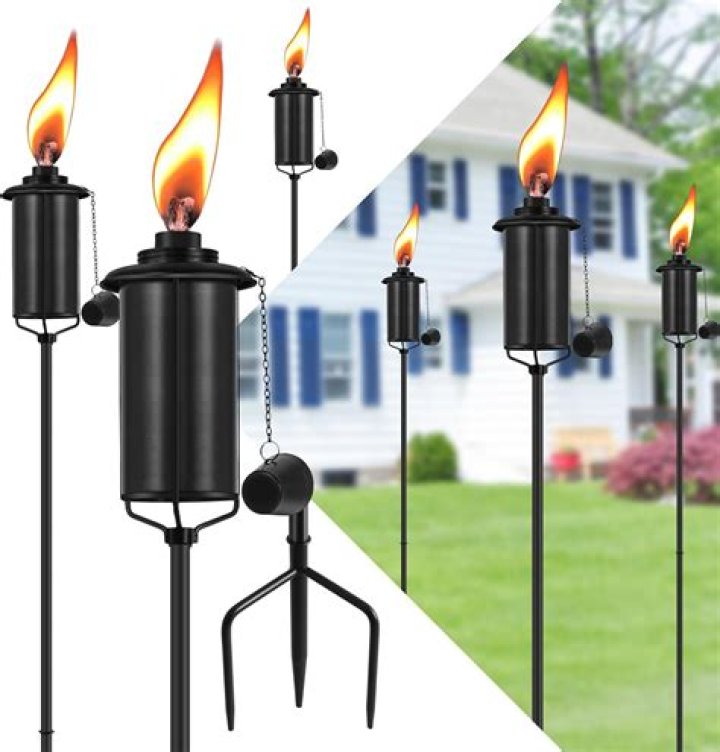 How To Put Tiki Torches In The Ground