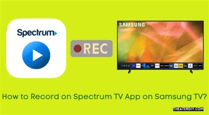 How To Record Shows Using Spectrum Tv App