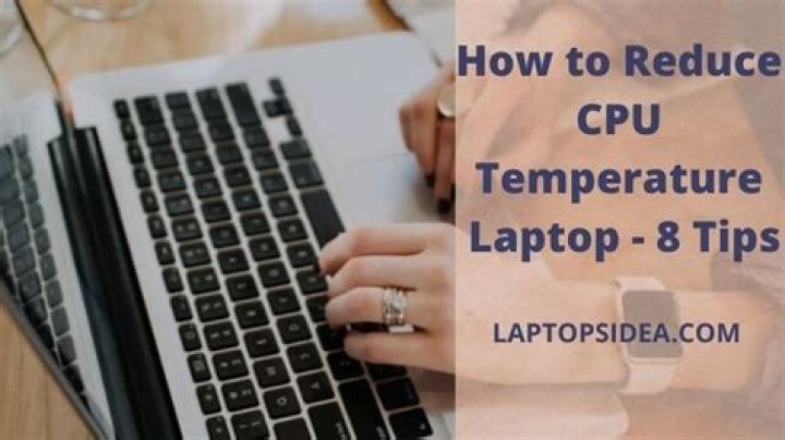 How To Reduce Cpu Temperature Laptop