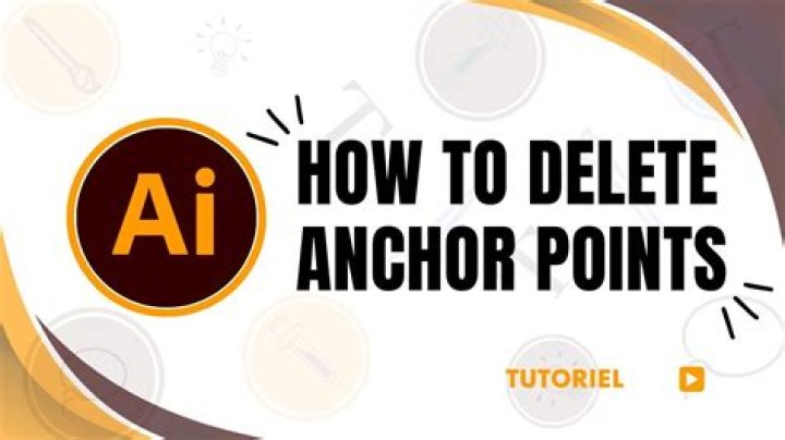 How To Remove Anchor Points In Illustrator