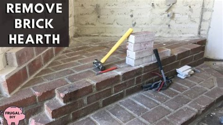 How To Remove Brick Hearth