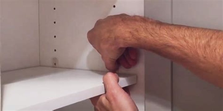 Question: How To Remove Cabinet Shelf Clips