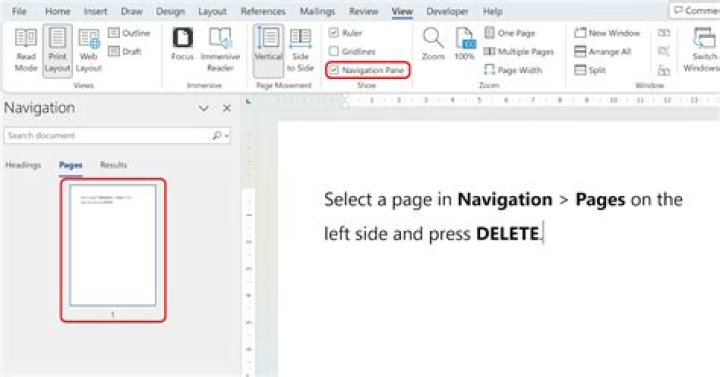 Question: How To Remove Pages In Word