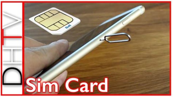 How To Remove Sim Card Iphone 6S
