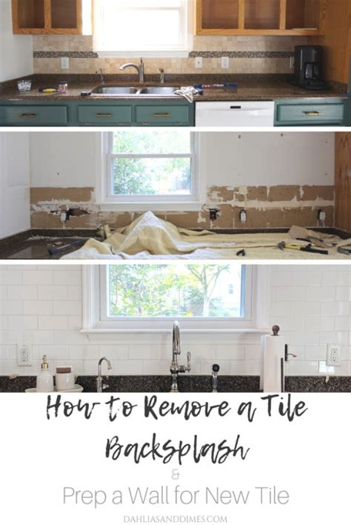 Quick Answer: How To Replace Backsplash