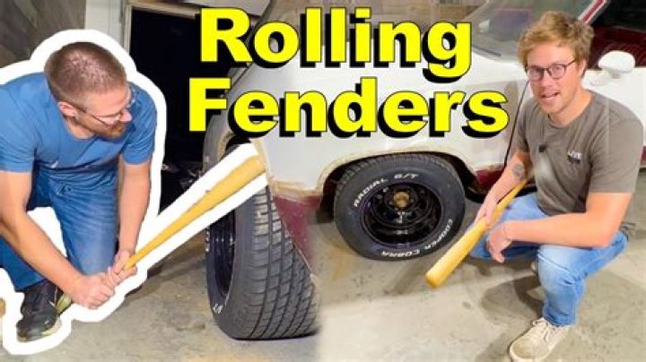 How To Roll Your Fenders Diy