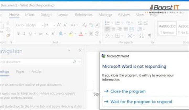 How To Save A Document When Word Is Not Responding