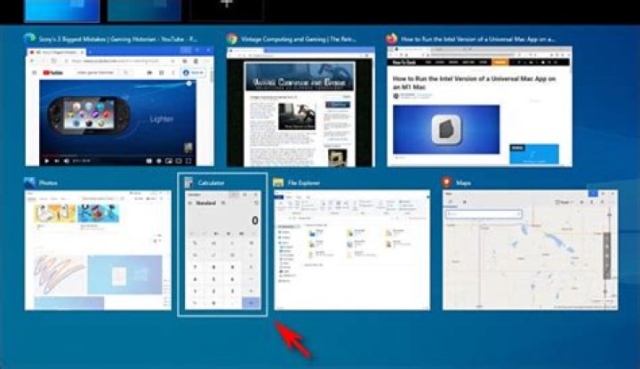 How To Show All Open Windows On Pc