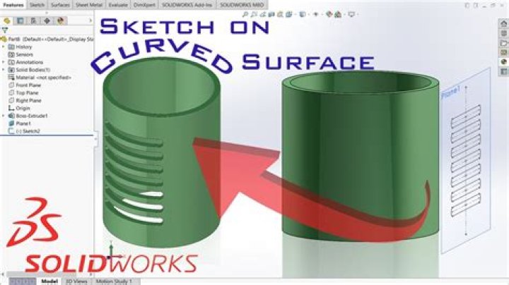 Quick Answer: How To Sketch On A Curved Surface Solidworks