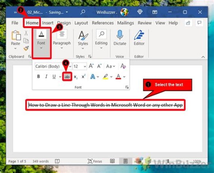How To Strikethrough Text - Seniorcare2
