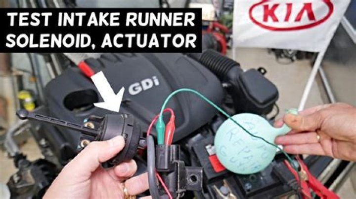 Quick Answer: How To Test Intake Manifold Runner Control Valve