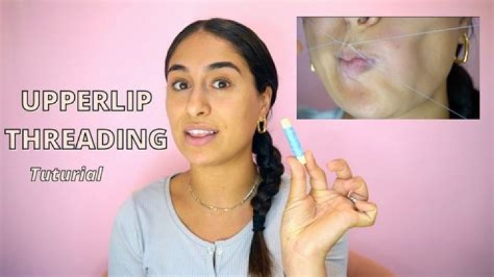 How To Thread Your Own Upper Lip Hair At Home