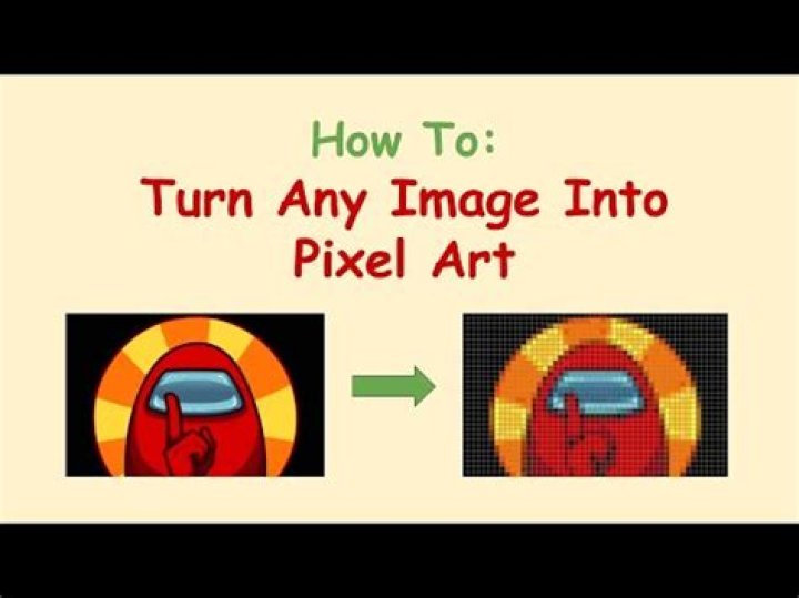 How To Turn Images Into Pixel Art