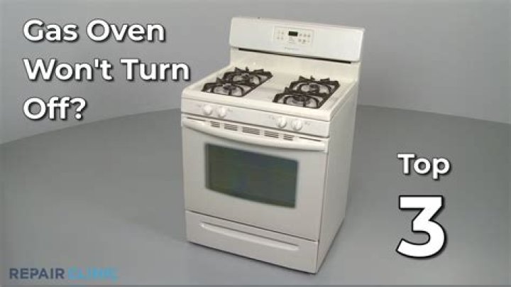 Question: How To Turn Off Frigidaire Gas Oven