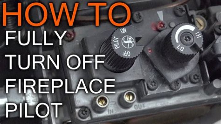 How To Turn Off Gas Fireplace Valve