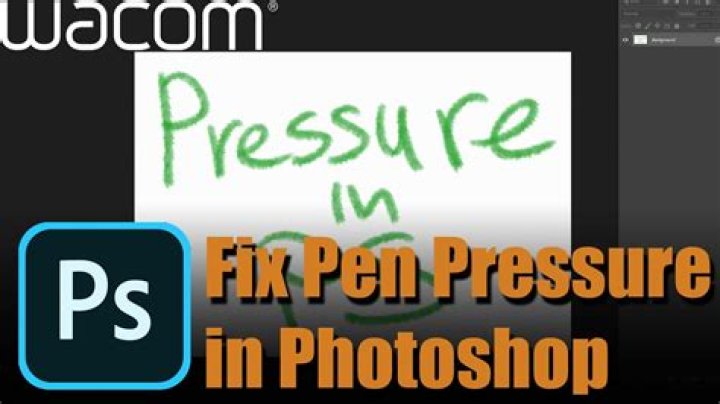 Question: How To Turn Off Pen Pressure In Photoshop