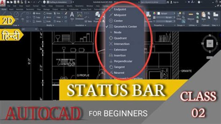 How To Turn On Status Bar In Autocad