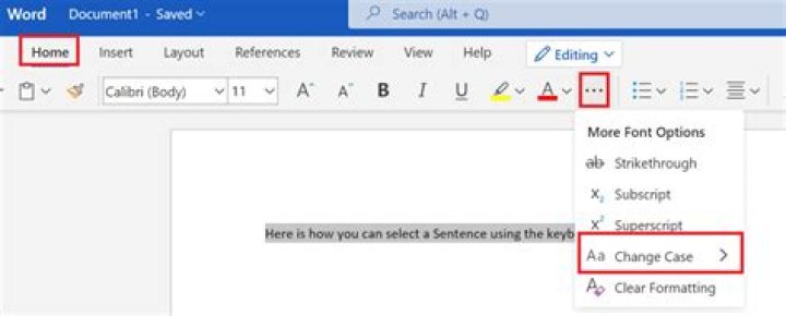 How To Uncapitalize Text - Seniorcare2