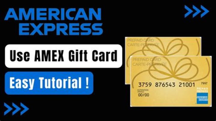 How To Use A Prepaid American Express Card On Amazon