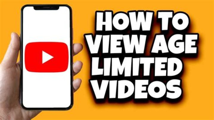 How To View Age Restricted Youtube Videos