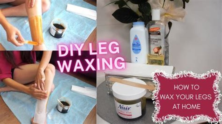How To Wax Your Legs At Home Diy