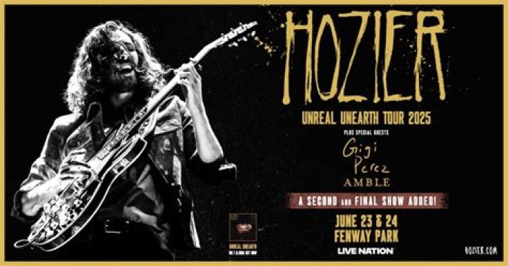 Hozier ticket presale LIVE updates — Tickets for first UK tour in four years on sale today - full venue and date list