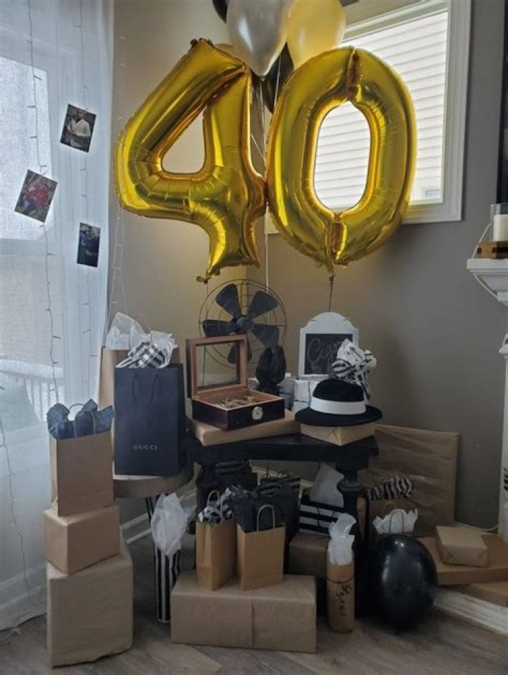 I bought my husband 40 presents for his 40th birthday, people think I’m mad and have gone too far but I don’t care