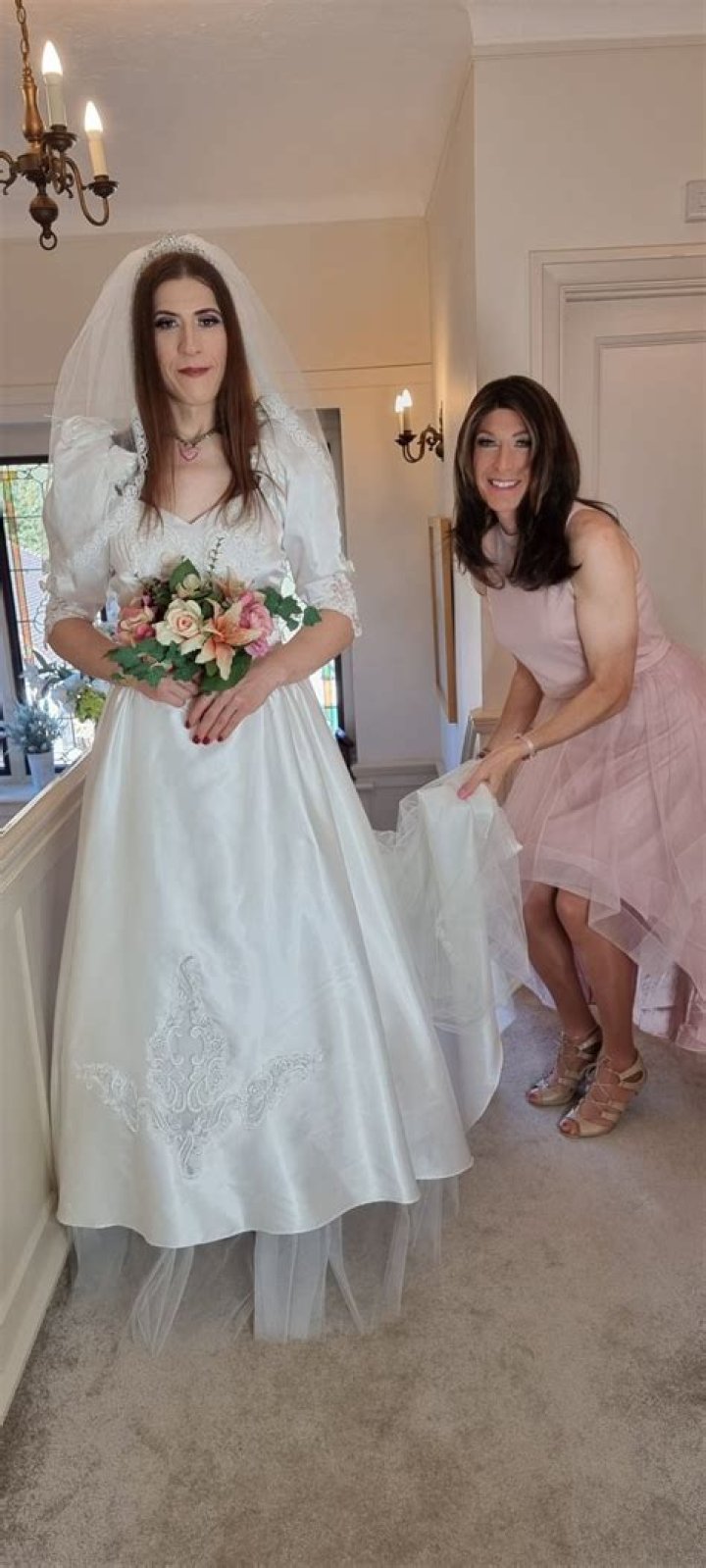 I was my best friend's bridesmaid but when she died I married her husband - we’ve lost friends but it’s what she’d want