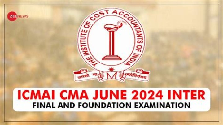 ICMAI CMA June 2024 exam date out for Foundation, Inter and Final, check schedule – India TV