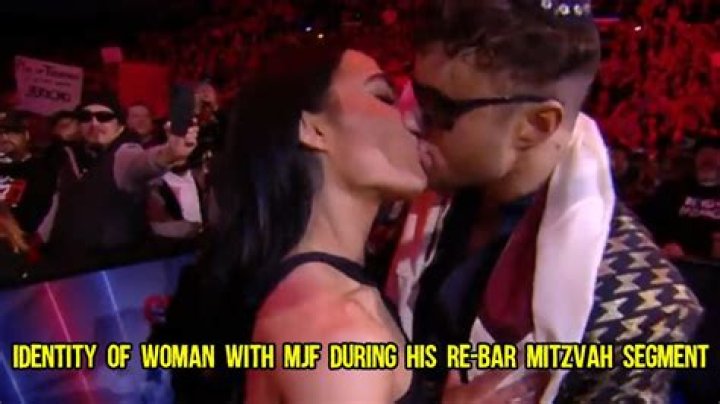 Identity Of Woman Who Made Out With MJF During His Re-Bar Mitzvah Segment On AEW Dynamite