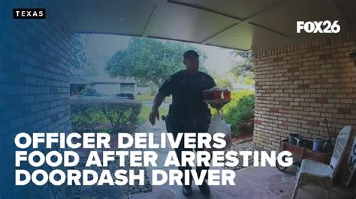 An Illinois deputy arrested a DoorDash driver and then delivered the food to the person waiting for it