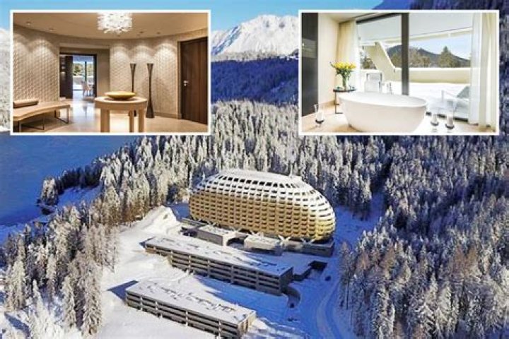 Inside the lavish Davos hotel with panoramic mountain views and private spa suites as it hosts Donald Trump for WEF – The US Sun