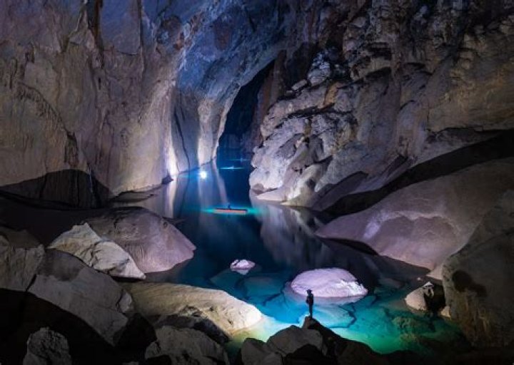 Inside world's largest cave with its own ecosystem,rainforest and mysterious river where no human life has EVER existed